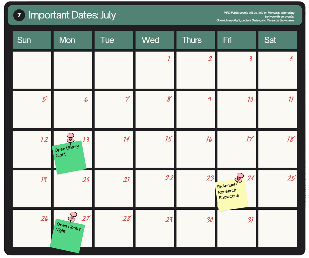 Our Public Calendar